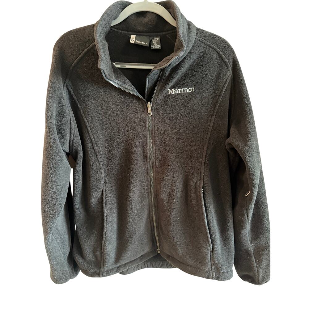 Marmot Women's Full-Zip Fleece Jacket, Black, Size XL - Picture 1 of 4